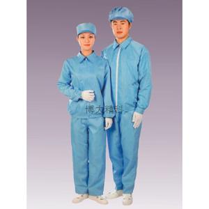 LH-102B 防静电反领分体服(0.5条纹) 