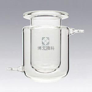 AS ONE 可分离式烧瓶300ml（平面配研型）（半圆形 套管式）（龙头无） 