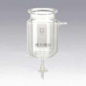 AS ONE 可分离式烧瓶300ml（平面配研型）（半圆形 套管式）（龙头有） 