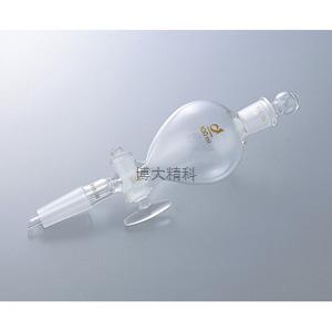 AS ONE 0504-02-10 通用配研圆形分液漏斗100ml（下部带配研） 