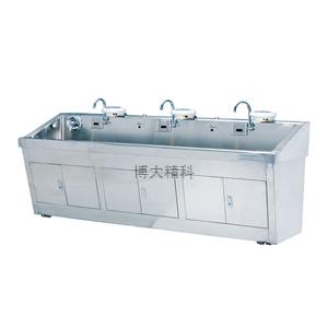 C281 不锈钢洗手池(普通型三位) 