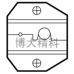 1PK-3003D22同轴口模RND.049 1PK-3003D22同轴口模RND.049