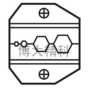 1PK-3003D9轴口模HEX.042.068.190.213” 1PK-3003D9轴口模HEX.042.068.190.213”