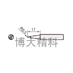 5SI-216N-B（圆尖烙铁头(SS-216/217共享)B） 