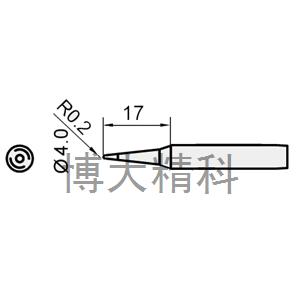5SI-216N-I（圆尖烙铁头(SS-216/217共享)I） 