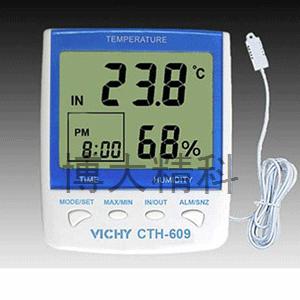 CTH-609数字室内外温度＋湿度＋时间表 