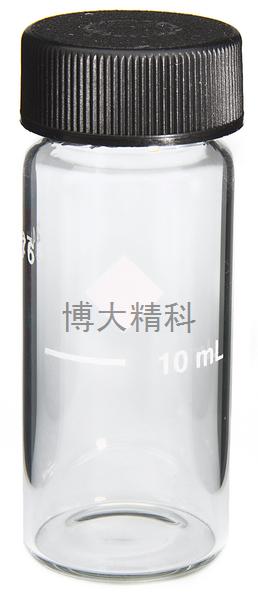 美国哈希HACH 玻璃样品瓶比色池带刻度10ml 6个/盒 订货号：2427606
