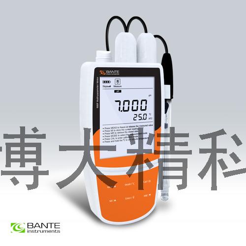 Bante903P-UK便携式pH多参数溶解氧仪