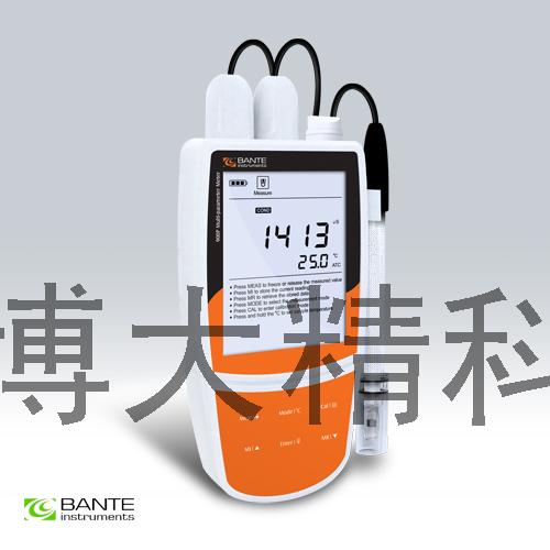 Bante904P-CN多参数便携式电导率仪/TDS计/盐度计/溶解氧仪